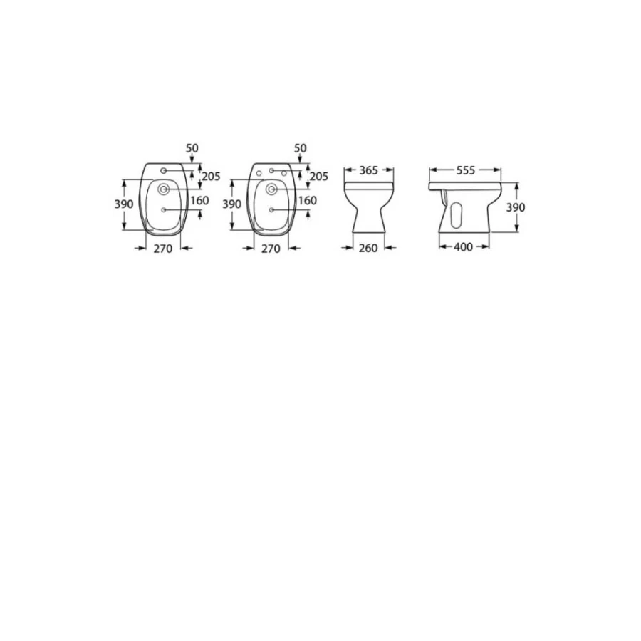 Bidet Mónaco Bidet Mónaco