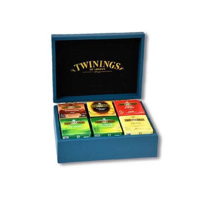 Box Dark green + 6 té Twinings Box Dark Green + 6 Cajas De Te
