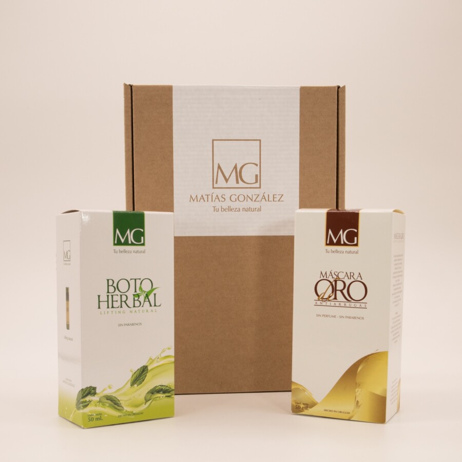 Pack Revitalizante - Boto Herbal + Máscara de Oro Pack Revitalizante - Boto Herbal + Máscara de Oro