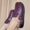 Zuecos Emilia Bordeaux