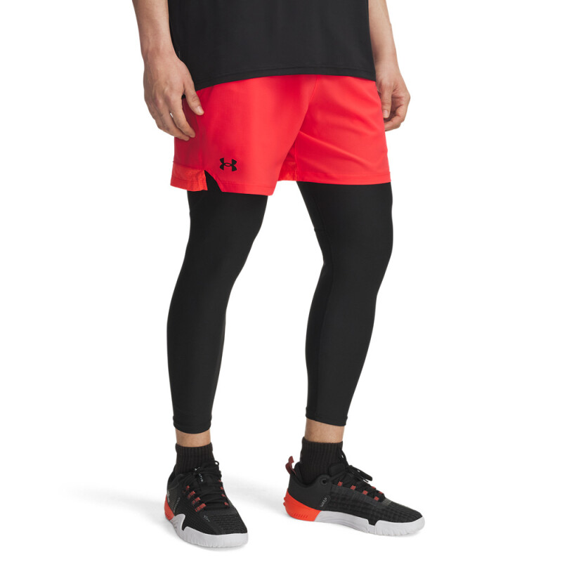 UA Vanish Woven 6in Shorts-RED RED-714