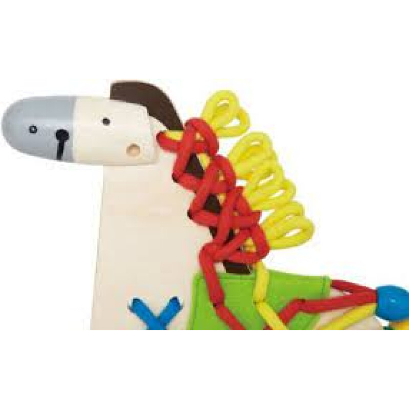 Juego de enhebrar Caballo Pony en madera Hape Juego de enhebrar Caballo Pony en madera Hape