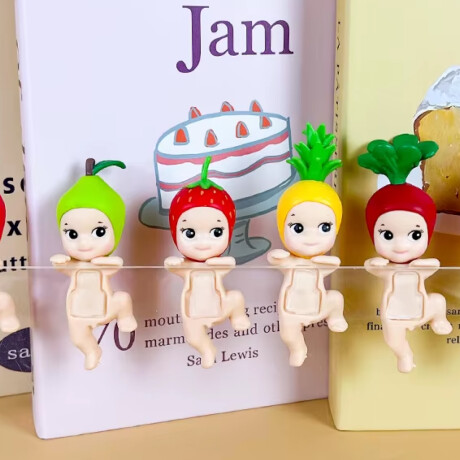 Mini Muñeco de Frutas con Ventosa para Celular o Vidrio Sc