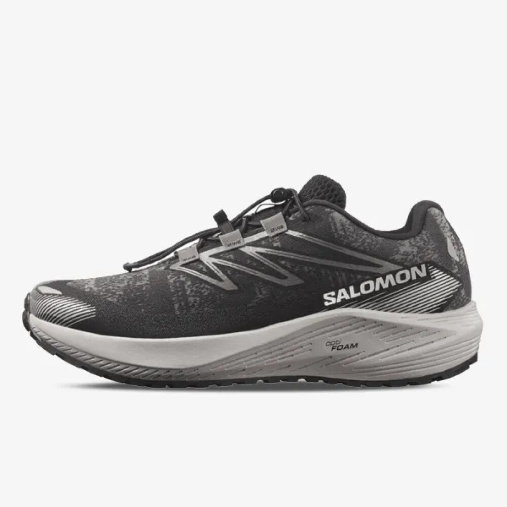 Zapatillas Running Aero Flo Grvl Hombre Dark Full Gray/paloma/black