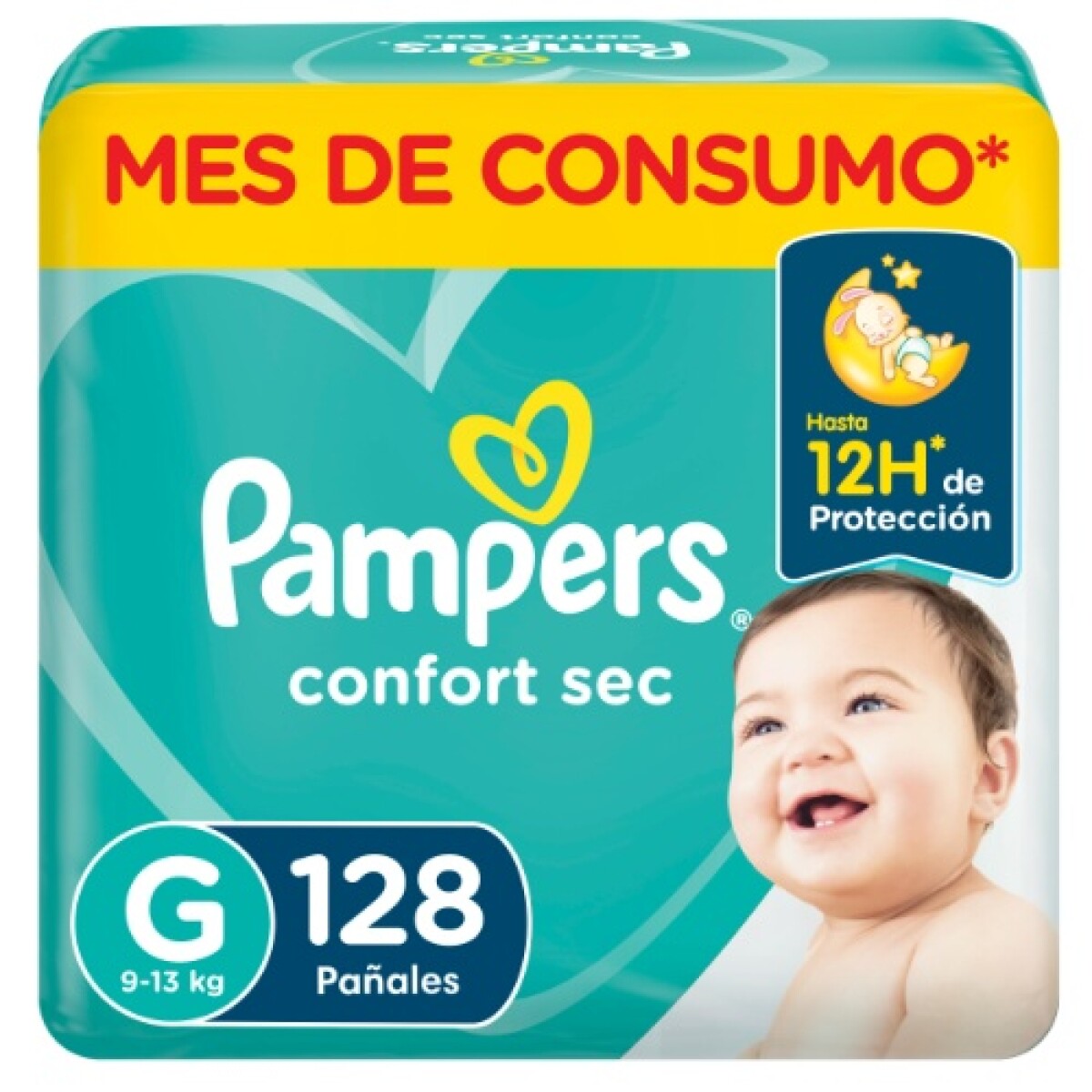 Paquetòn Pampers Confort Sec 128G 