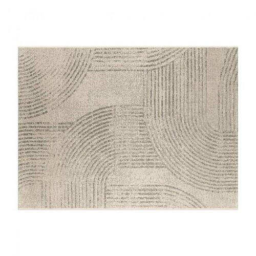 Alfombra Moderna Eco-Nature - Roat | 2.00x2,50 m Beige Chumbo