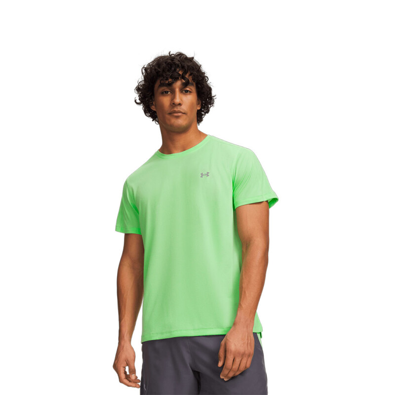 Remera de Hombre UNDER ARMOUR Velociti Reflct Ss Verde