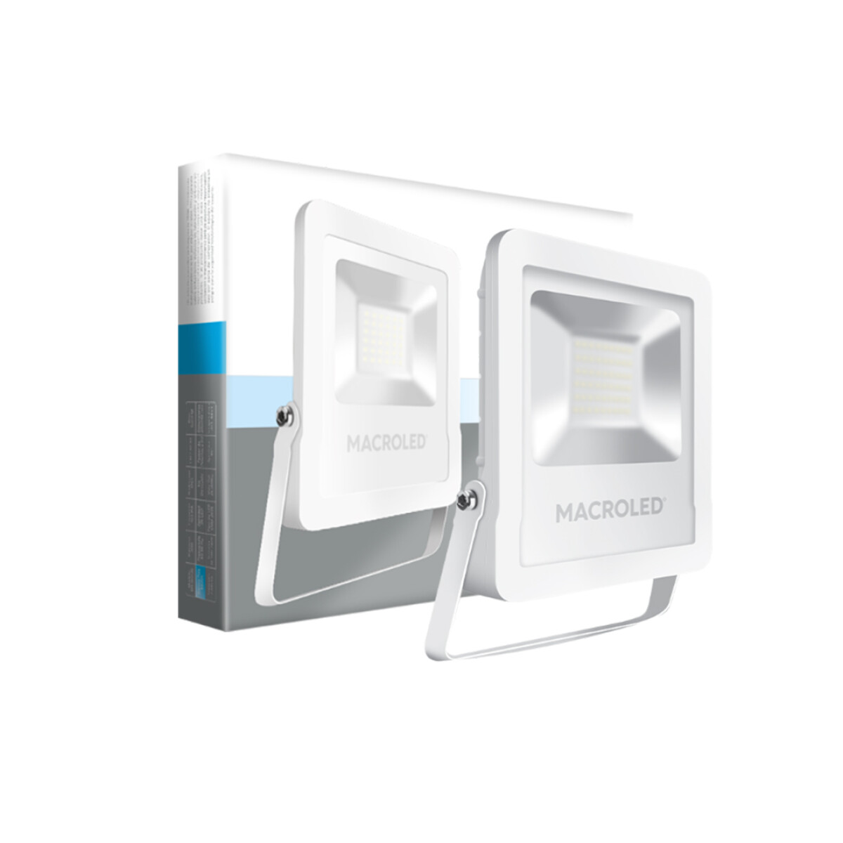 Reflector LED Pro IP65 Blanco Macroled - Frío 50W 