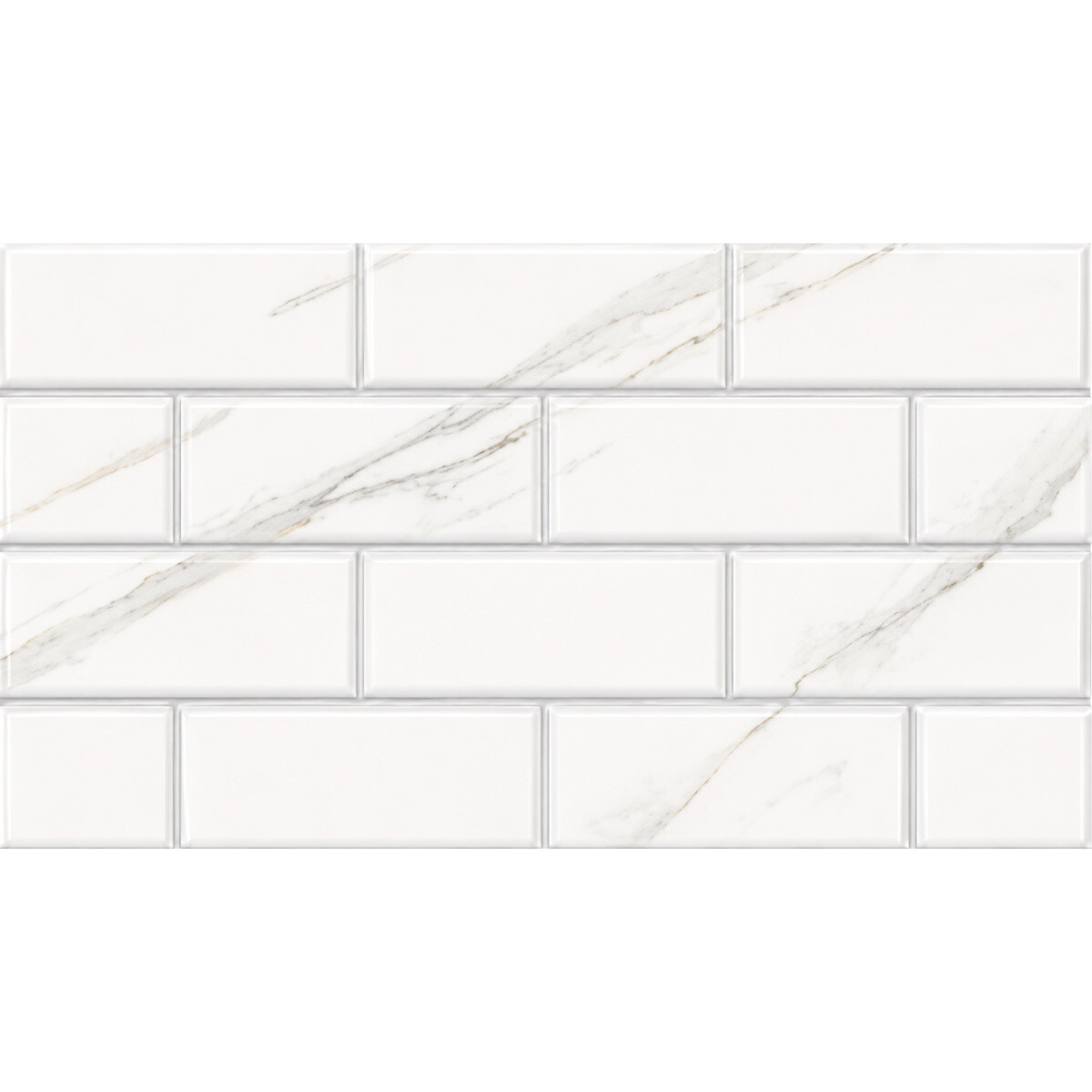 Revestimiento Statuario Deco Lux "a" 31x59 Cm 