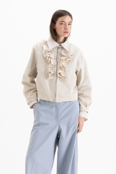 Bomber Leeds Beige