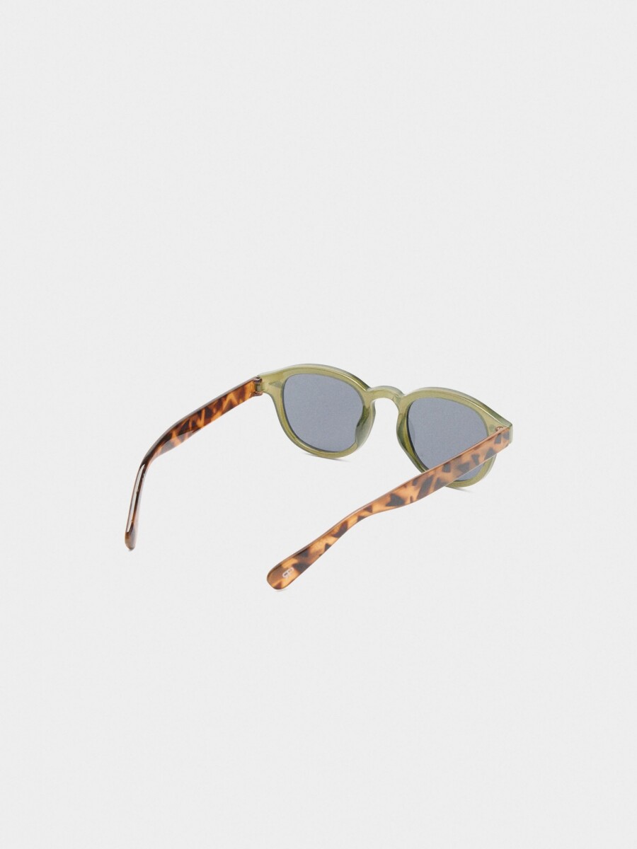 Gafas De Sol Redondas verde