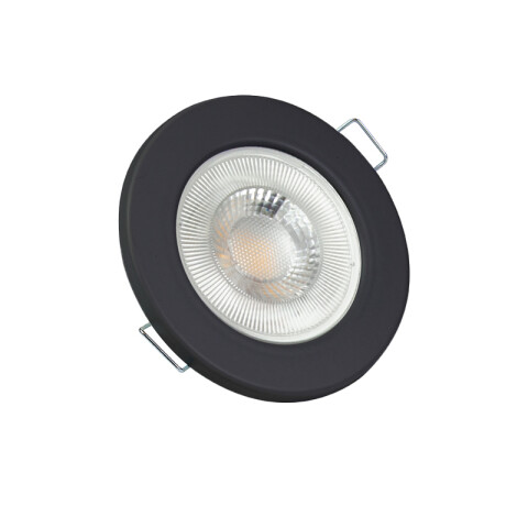 Downlight redondo ITALIAN PLUTON negro GU10 MN3001