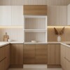 Mueble de cocina alacena Lumax 2 puertas y 1 basculante Blanco Mueble de cocina alacena Lumax 2 puertas y 1 basculante Blanco