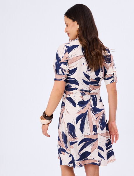 Vestido midi estampado Vestido midi estampado