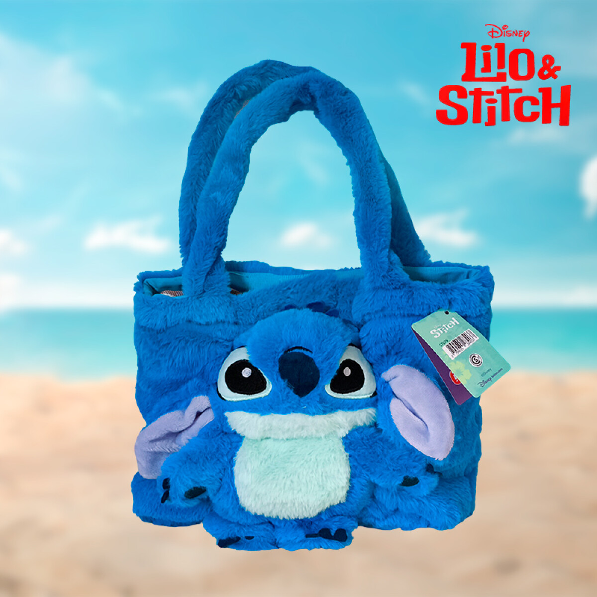 Bolsa Stitch Con Peluche 