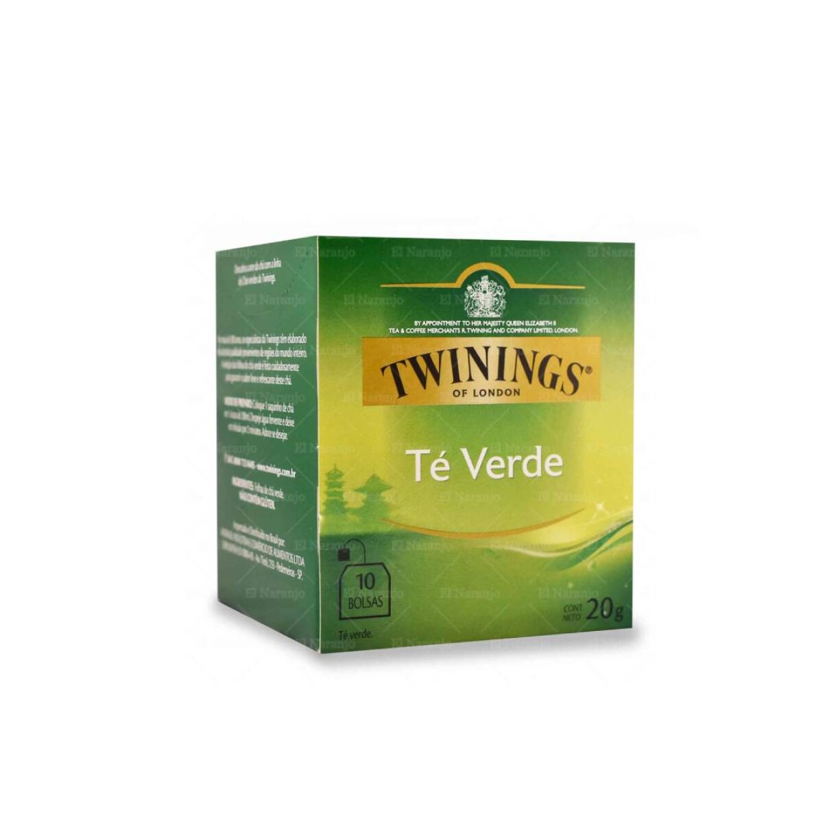 Té Twinings 10 sobres - Verde puro 