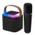 Microfono Karaoke Musical Parlante Inalambrico Infantil Color Negro