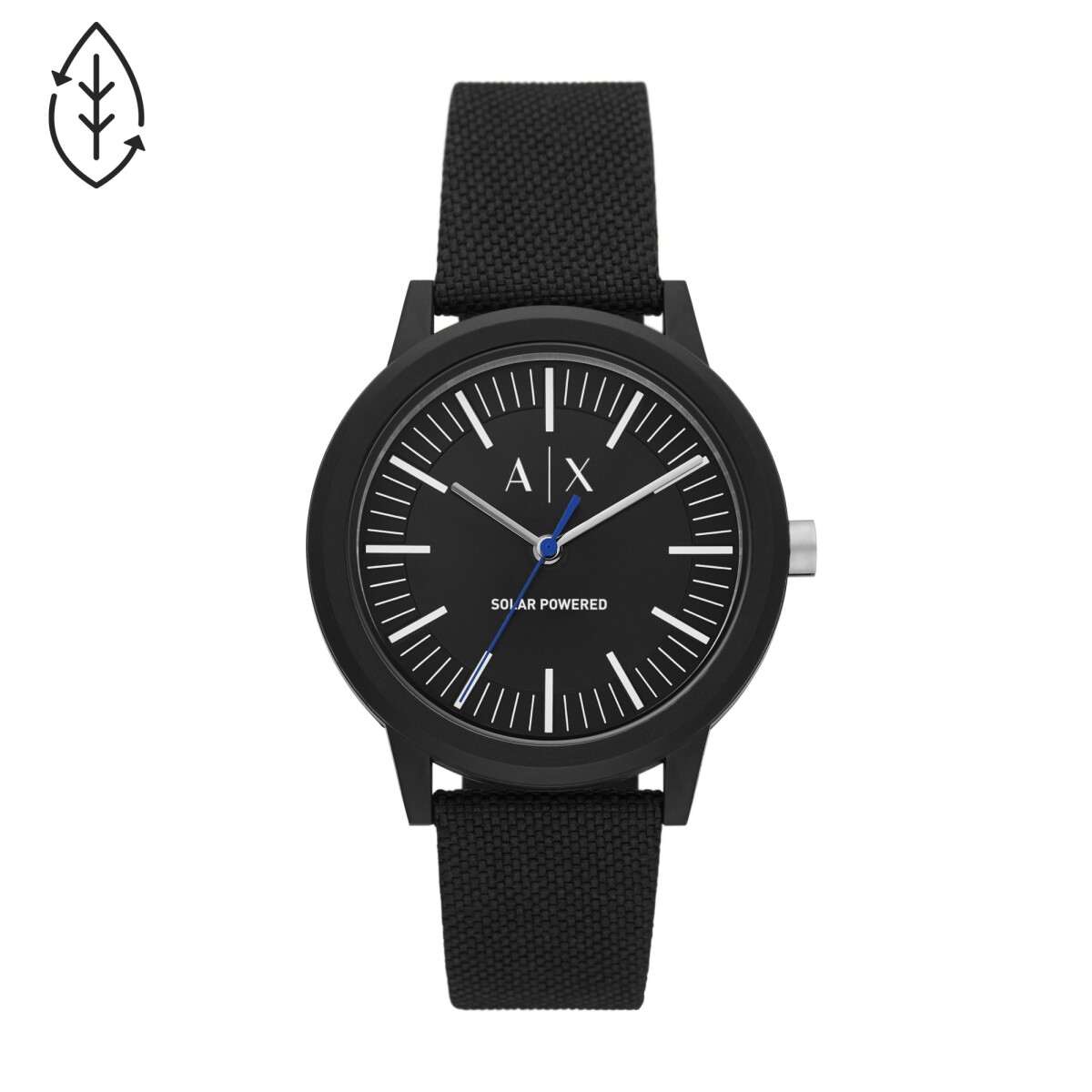 Reloj ARMANI TIDE en Tejido Negro Esfera 42mm 