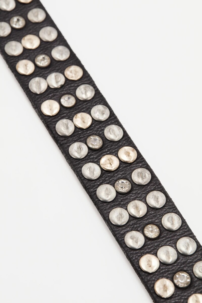 Cinturón Jasper Studs Negro