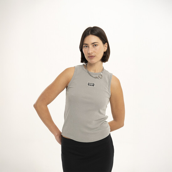 Musculosa Pulau Btfly Tank Top Gris