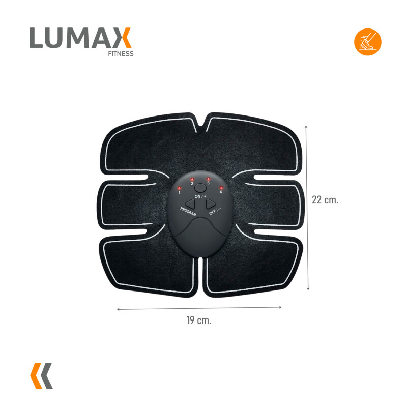 Electroestimulador muscular ondas ems abdomen six pack Electroestimulador muscular ondas ems abdomen six pack