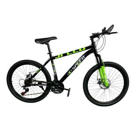 Bicicleta MTB Knex Speed Rod. 24 Negra/Blanca/Verde Ub VERDE-BLANCO-NEGRO