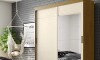 Ropero 2 Puertas B74 - Natural y beige Ropero 2 Puertas B74 - Natural y beige
