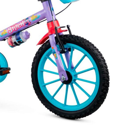 Bicicleta Infantil Stitch Disney Rodado16 C Rueditas Bicicleta Infantil Stitch Disney Rodado16 C Rueditas