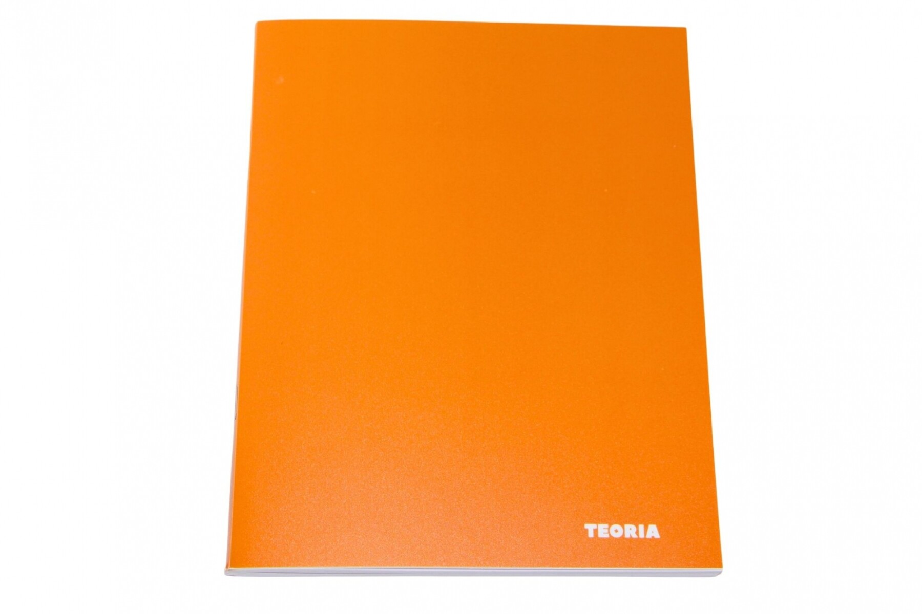 CUADERNO TEORIA 96 HOJAS TAPAS COLORES - TAPA NARANJA 