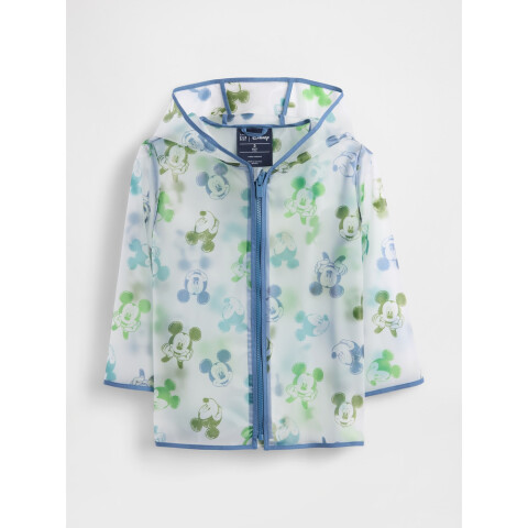 DIS MICKEY RAINCOAT CLEAR/BLUE