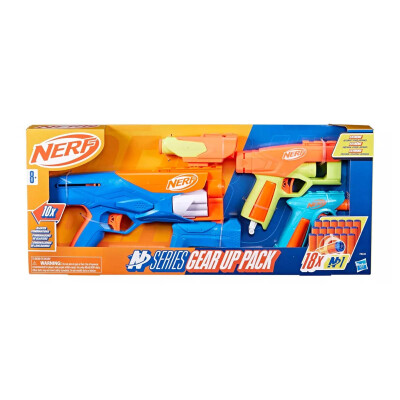 Lanzadora De Dardos N Series Gear up Pack Nerf Lanzadora De Dardos N Series Gear up Pack Nerf