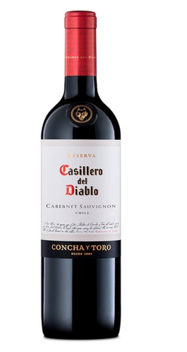 Vino Tinto CASILLERO DEL DIABLO Cabernet Sauvignon 750 ml 