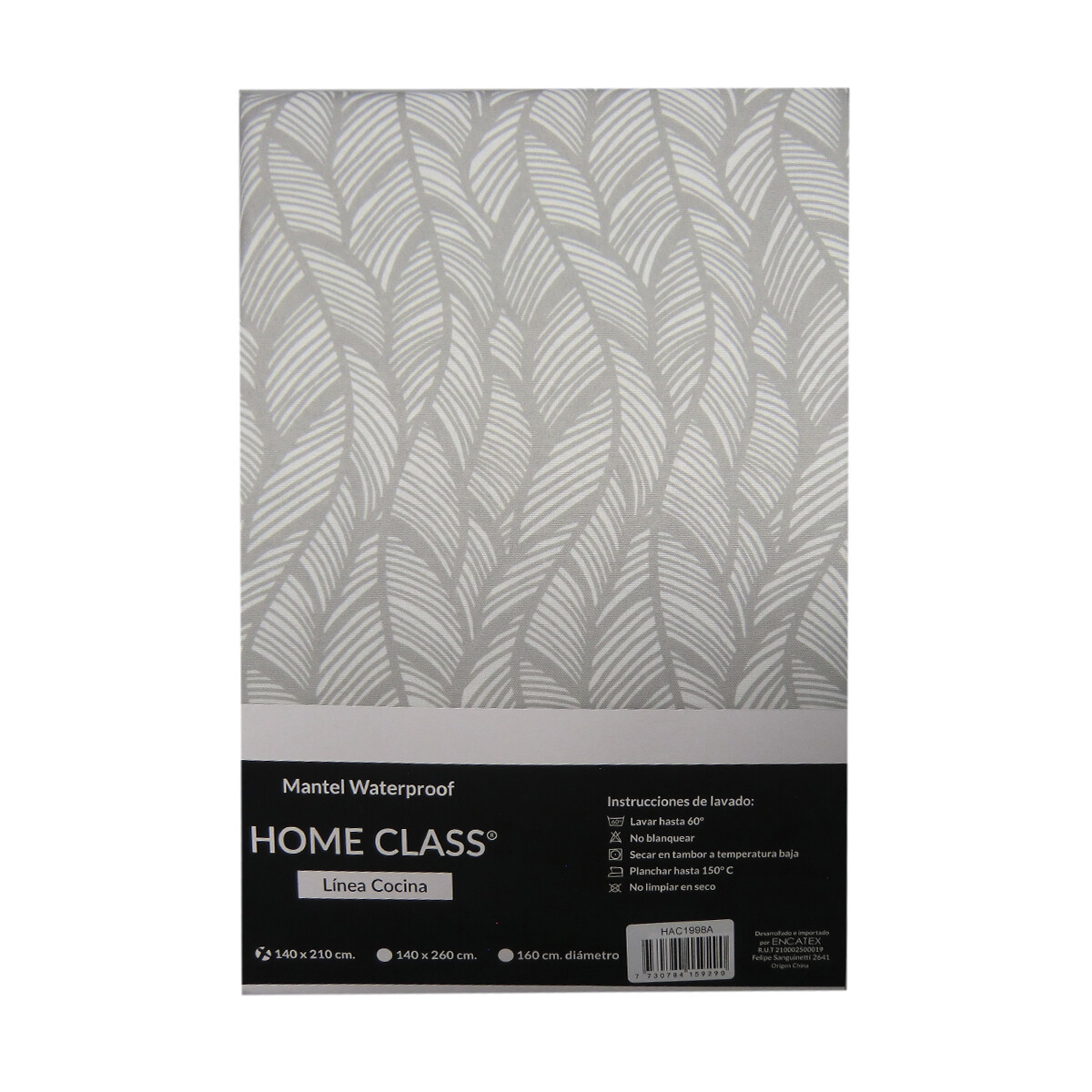 Mantel Waterproof Home Class 140 x 210 cm - 1998 