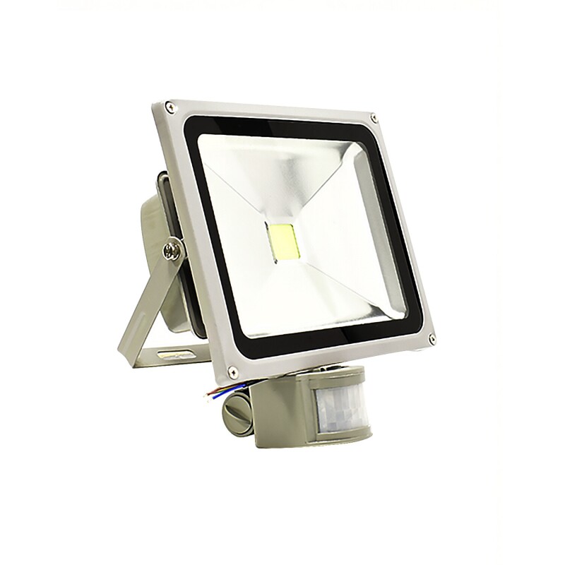 Foco Reflector LED 30W + Sensor Movimiento Foco Reflector LED 30W + Sensor Movimiento