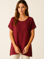 Blusa Marixa Bordeaux Claro