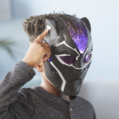 Máscara Luminosa de Vibranium Marvel Black Panther 001