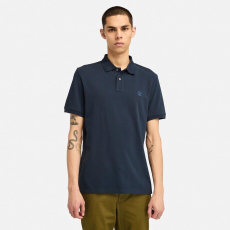 Remera Timberland de Hombre - Logo SS Polo - TB0A2BRYZ02 ELD