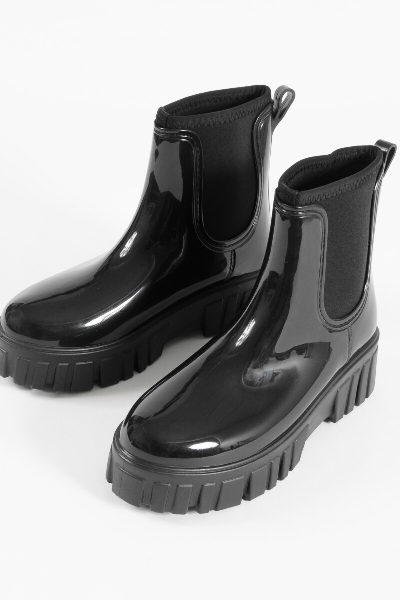 Botas de lluvia negro