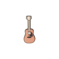 Jibbitz™ Charm Guitar Multicolor