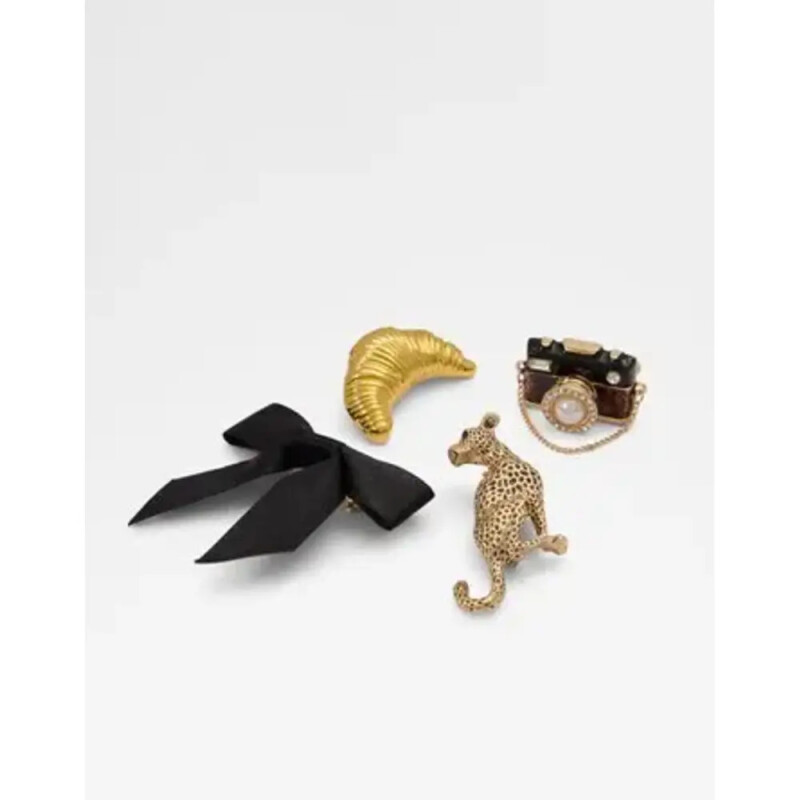 CHICPINS BLACK/GOLD MULTI BLACK/GOLD MULTI