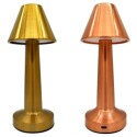 LAMPARA LED TACTIL METAL PYRAMID MULTICOLOR