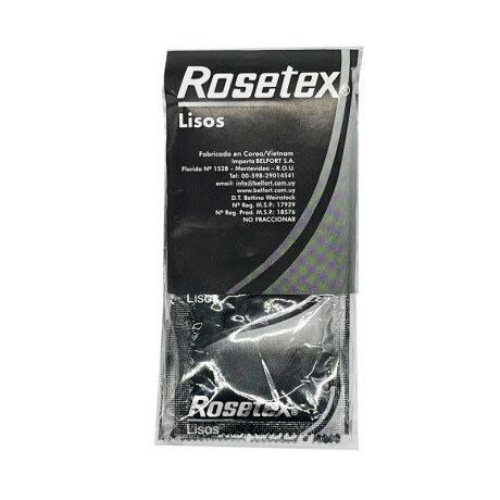 Preservativo ROSETEX. Exhibidor(12 bolsitas 12PCS) LISO NEGRO+ COLORES Preservativo ROSETEX. Exhibidor(12 bolsitas 12PCS) LISO NEGRO+ COLORES