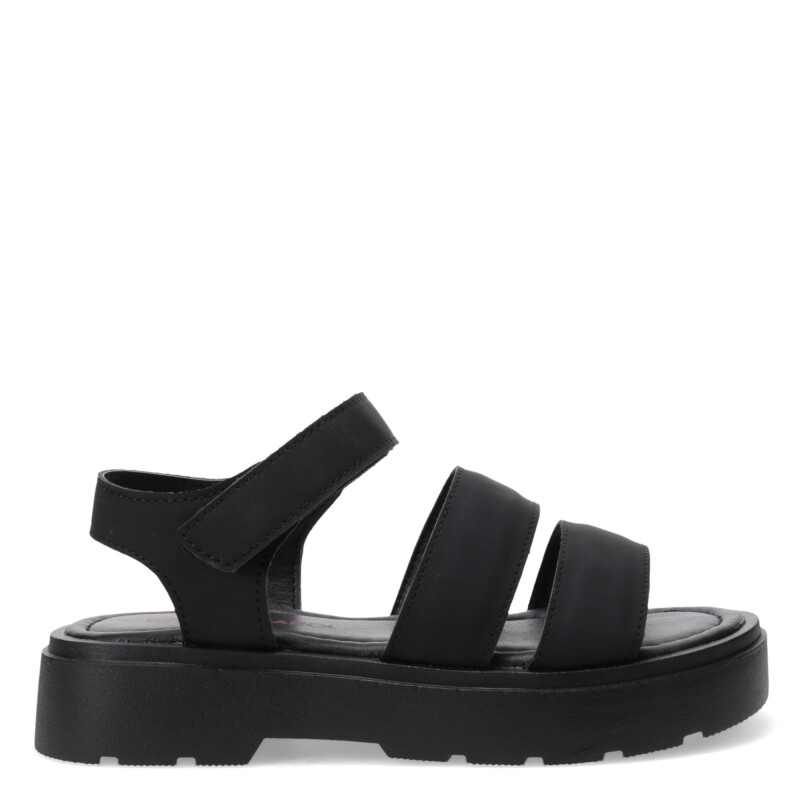 Sandalias de Niña MINI Miss Carol DRAGA con dos tiras Negro