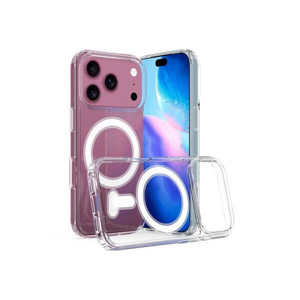 Protector para iPhone 17 Pro Max transparente con MagSafe Protector Para Iphone 17 Pro Max Transparente Con Magsafe