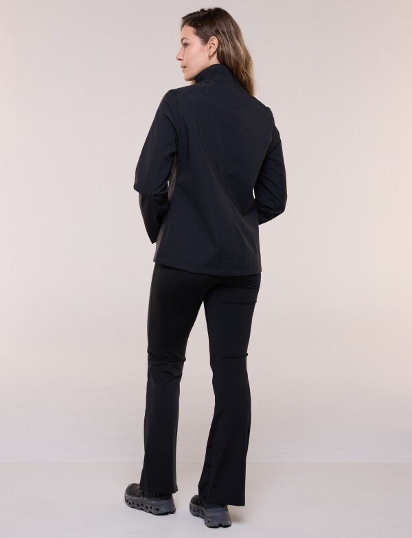 Campera Liviana Zips NEGRO