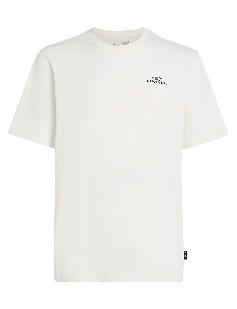 Remera O'Neill Global Triangle Blanca 