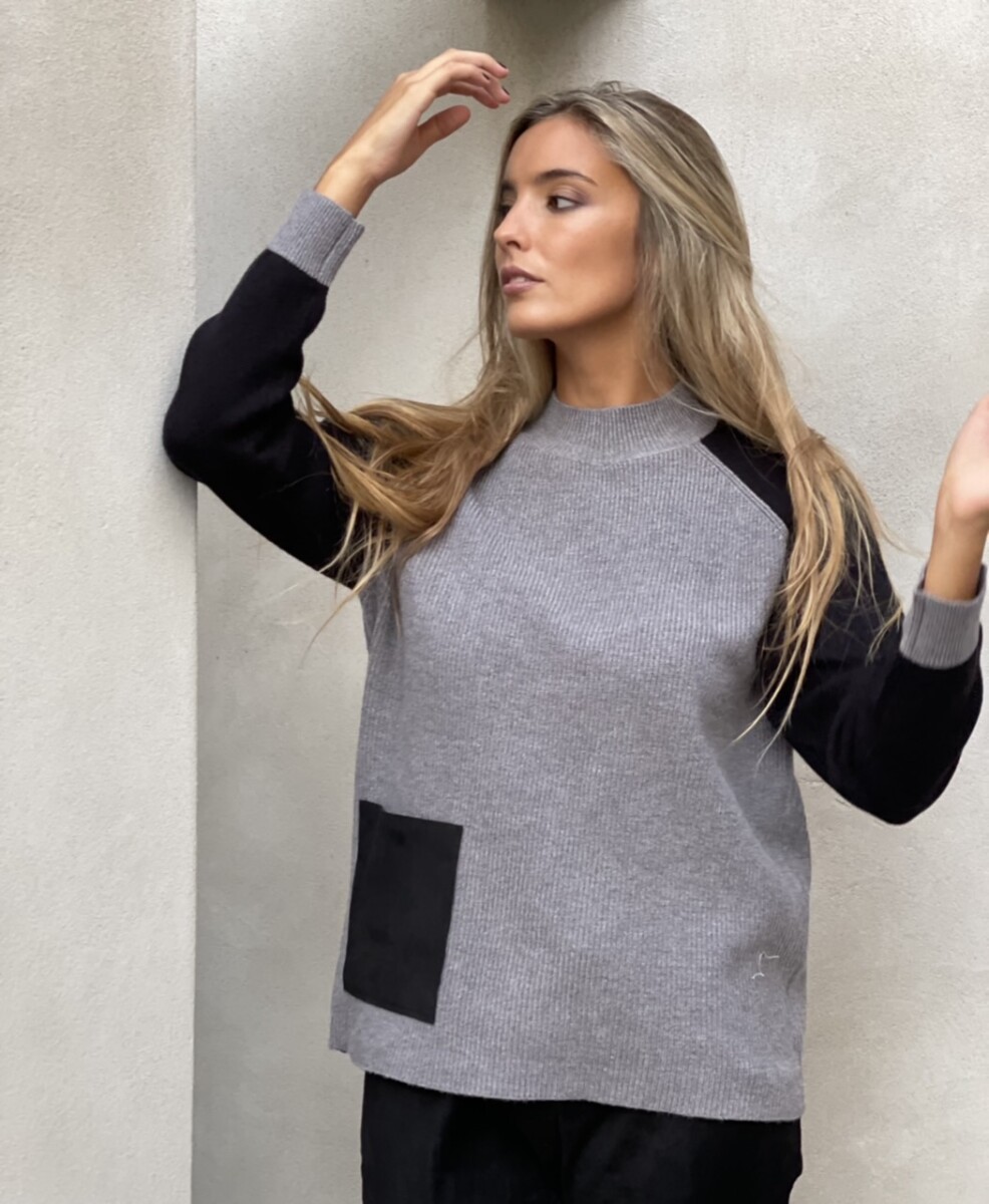 SWEATER MORONI - GRIS 