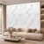 Placa PVC Símil Mármol 2,44x1,22m 3mm Pack X3 Mármol Blanco Gris Claro 2