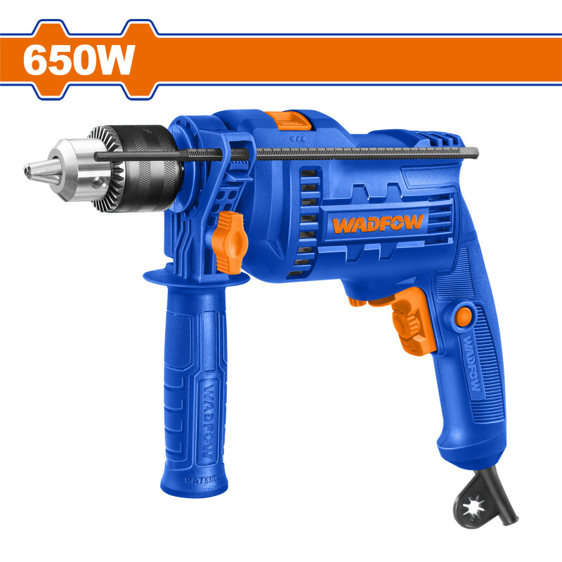 TALADRO PERCUTOR 650W 13MM WADFOW WMD15651 TALADRO PERCUTOR 650W 13MM WADFOW WMD15651