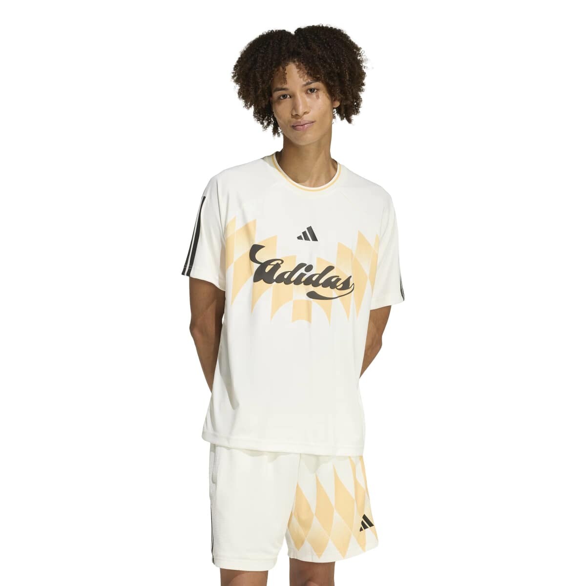 REMERA ADIDAS M TIRO GC Hombre KB1625 - Blanco-negro 
